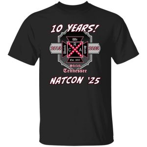 NatCon 2025 T-Shirt - Black
